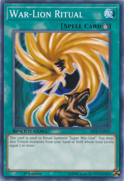 War-Lion Ritual [SBTK-EN031] Common - Josh's Cards