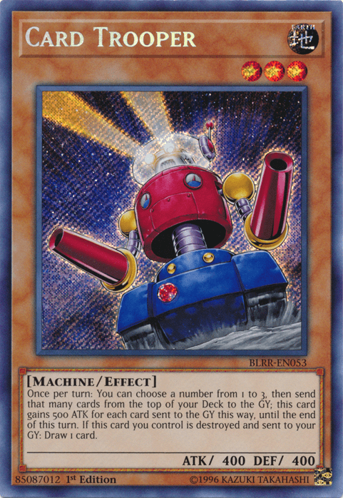 Card Trooper [BLRR-EN053] Secret Rare - Josh's Cards