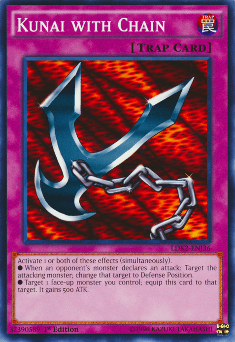 Kunai with Chain [LDK2-ENJ36] Common - Josh's Cards