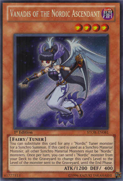 Vanadis of the Nordic Ascendant [STOR-EN081] Secret Rare - Josh's Cards