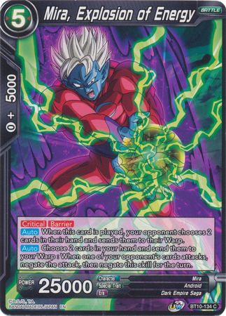 Mira, Explosion of Energy (BT10-134) [Rise of the Unison Warrior 2nd Edition] Parallel Foil