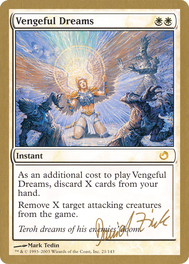 Vengeful Dreams (WCD-DZ21) - World Championship Decks 2003