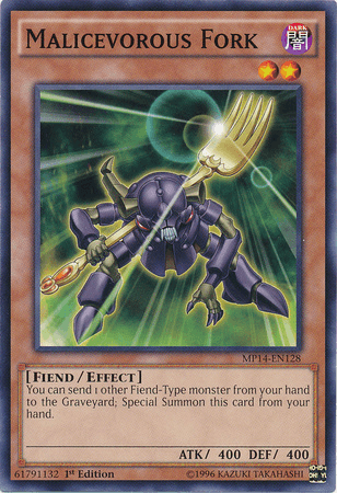 Malicevorous Fork [MP14-EN128] Common - Josh's Cards