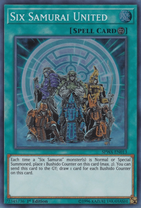 Six Samurai United [SPWA-EN013] Super Rare - Josh's Cards