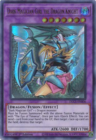 Dark Magician Girl the Dragon Knight (Alternate Art) (Purple) [DLCS-EN006] Ultra Rare - Josh's Cards