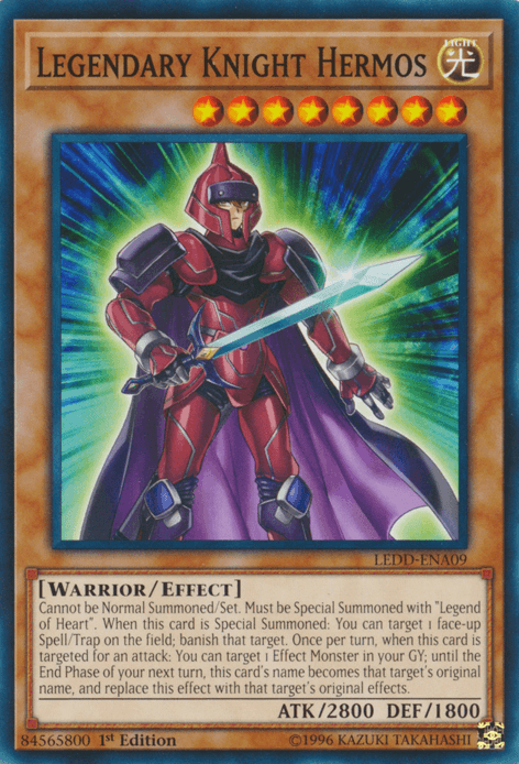Legendary Knight Hermos [LEDD-ENA09] Common - Josh's Cards