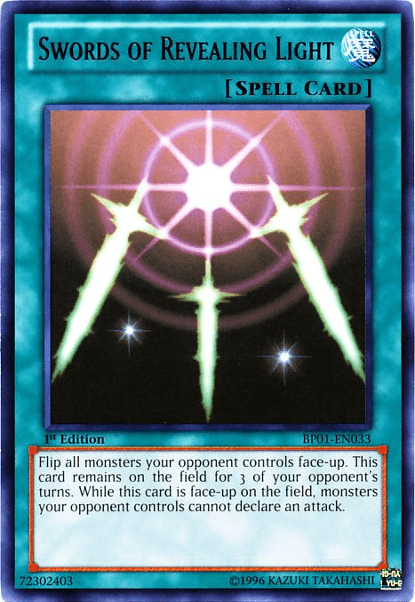Swords of Revealing Light [BP01-EN033] Rare - Josh's Cards