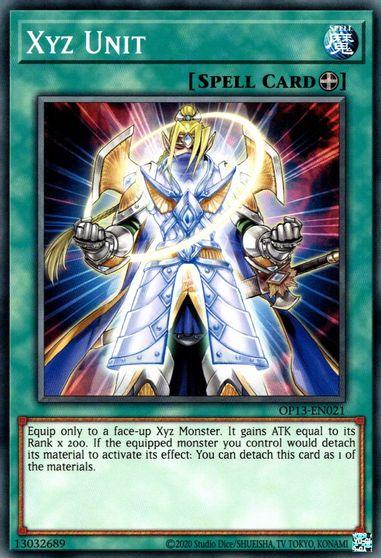 Xyz Unit [OP13-EN021] Common - Josh's Cards