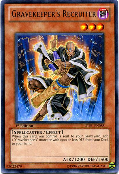 Gravekeeper's Recruiter [STBL-EN085] Rare - Josh's Cards
