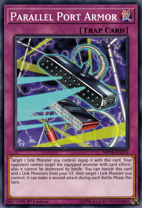 Parallel Port Armor [MP18-EN213] Common - Josh's Cards
