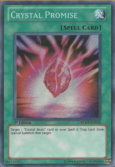 Crystal Promise [RYMP-EN052] Secret Rare - Josh's Cards