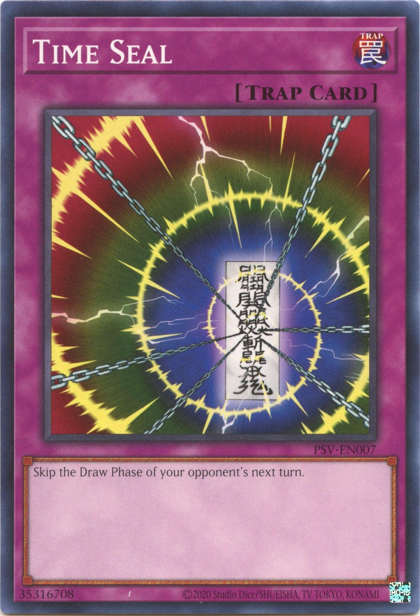 Time Seal (25th Anniversary) [PSV-EN007] Common - Josh's Cards