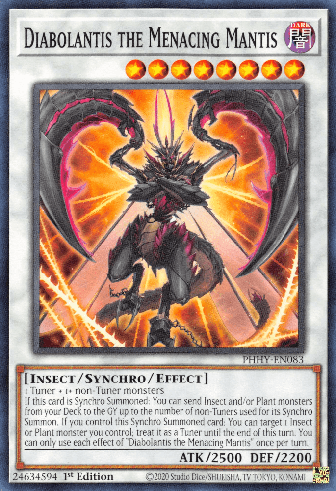 Diabolantis the Menacing Mantis [PHHY-EN083] Common - Josh's Cards