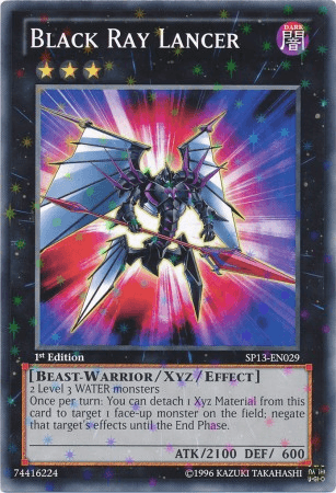 Black Ray Lancer [SP13-EN029] Starfoil Rare - Josh's Cards