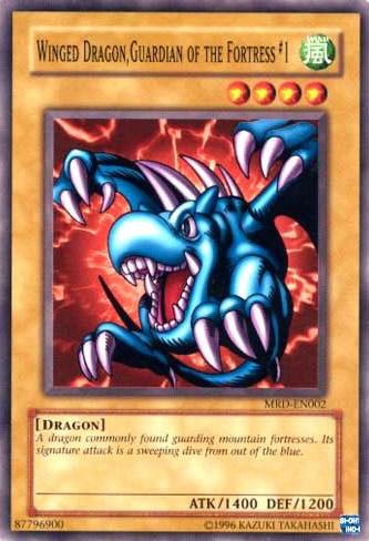 Winged Dragon, Guardian of the Fortress #1 [MRD-EN002] Common - Josh's Cards