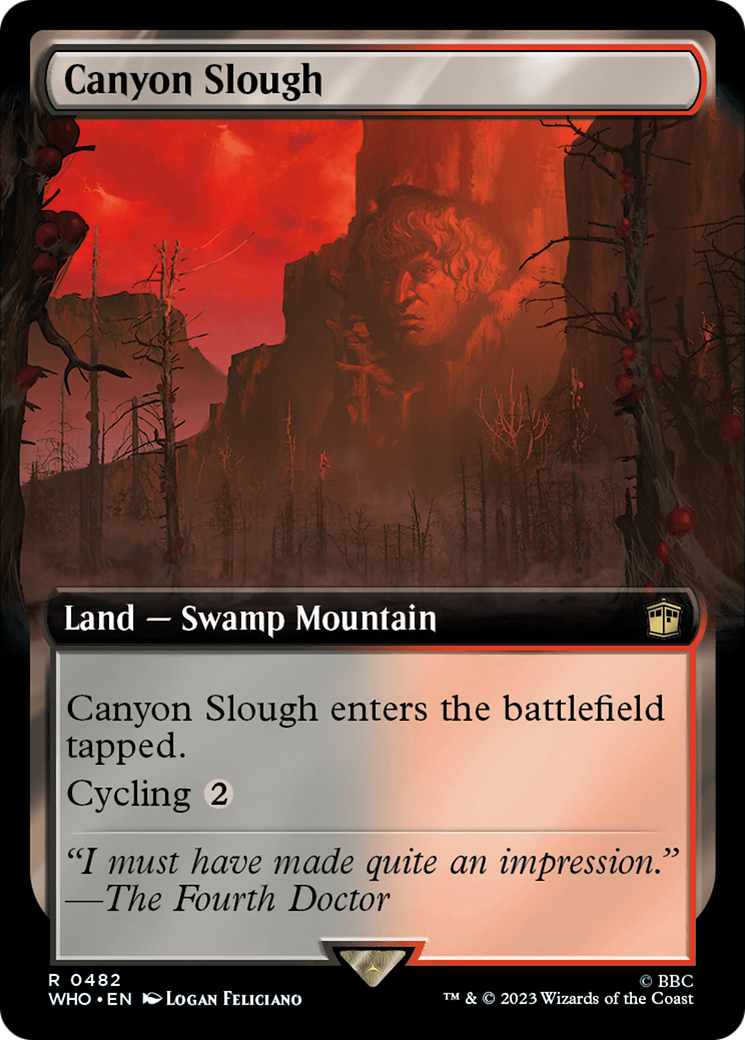 Canyon Slough (WHO-482) - Doctor Who: (Extended Art)