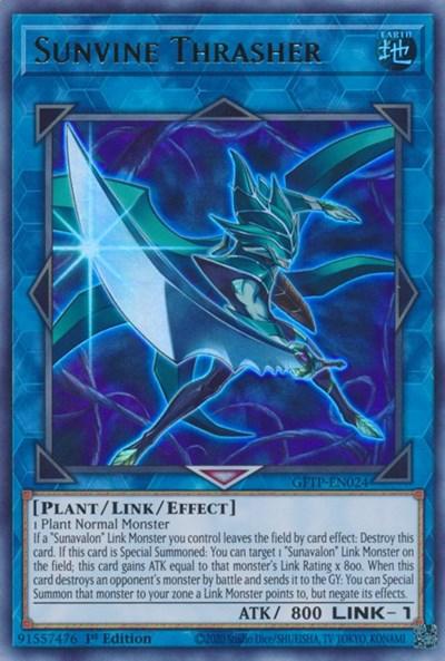 Sunvine Thrasher [GFTP-EN024] Ultra Rare - Josh's Cards