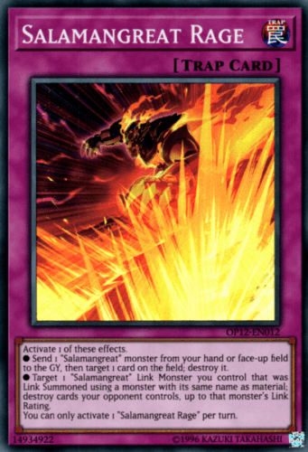 Salamangreat Rage [OP12-EN012] Super Rare - Josh's Cards