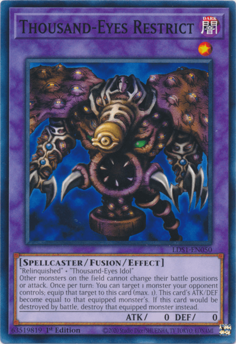 Thousand-Eyes Restrict [LDS1-EN050] Common - Josh's Cards