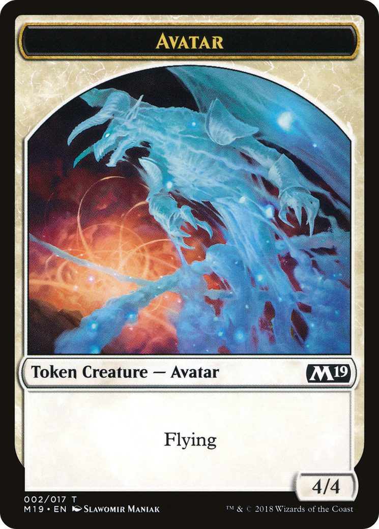 Avatar (M19-002) - Core Set 2019 Tokens