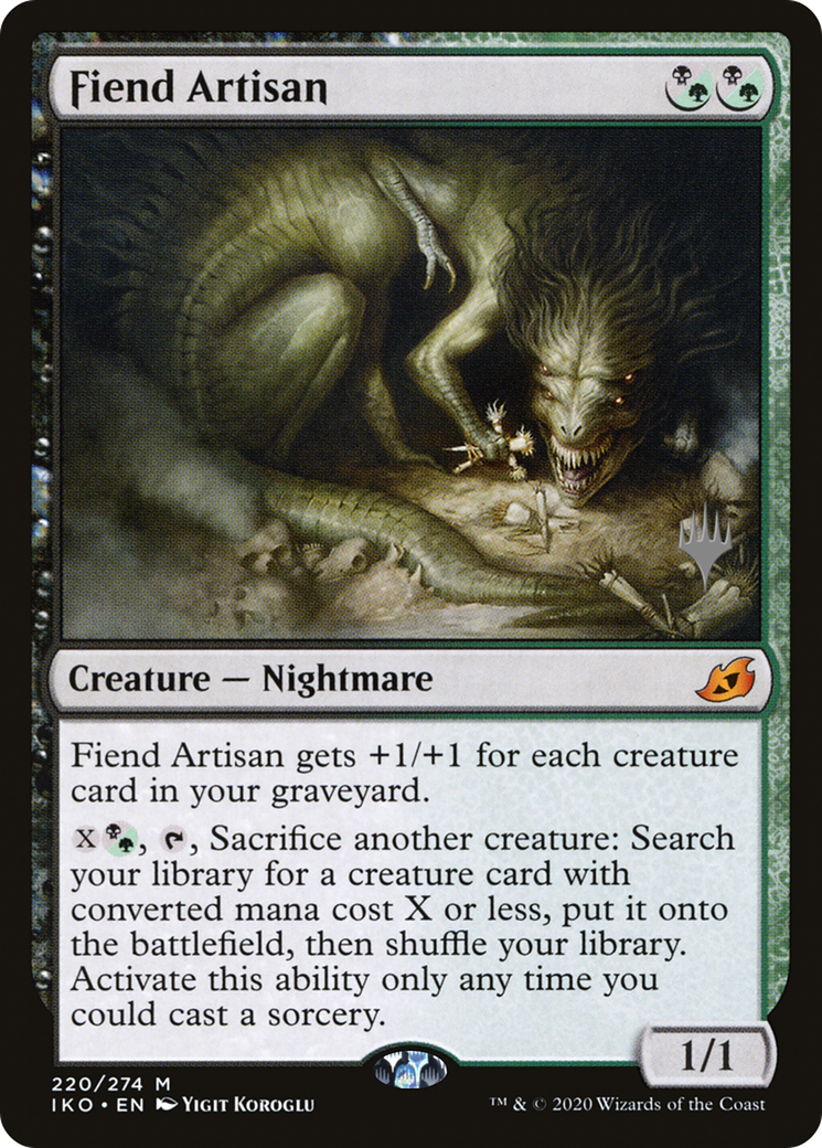 Fiend Artisan (PPIKO-220P) - Ikoria: Lair of Behemoths Promos