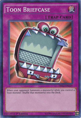 Toon Briefcase [DRL2-EN029] Super Rare - Josh's Cards