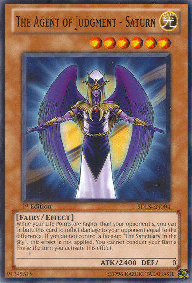 The Agent of Judgment - Saturn [SDLS-EN004] Common - Josh's Cards