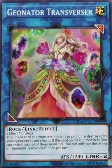 Geonator Transverser [OP16-EN010] Super Rare - Josh's Cards