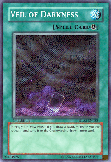 Veil of Darkness [GLAS-EN088] Secret Rare - Josh's Cards