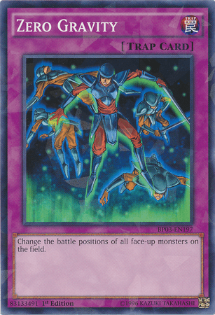 Zero Gravity [BP03-EN197] Shatterfoil Rare - Josh's Cards