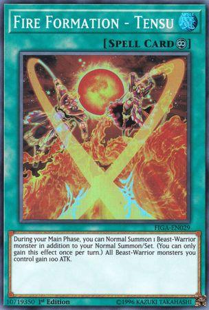 Fire Formation - Tensu [FIGA-EN029] Super Rare - Josh's Cards
