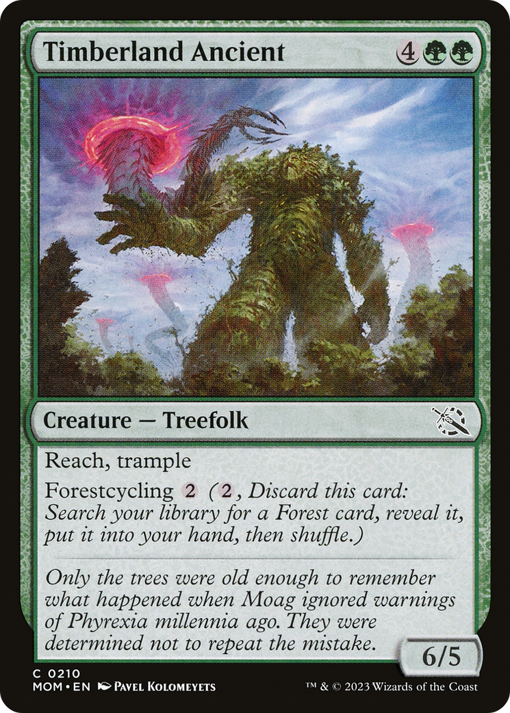 Timberland Ancient (MOM-210) - March of the Machine Foil