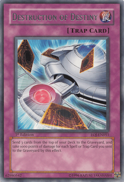 Destruction of Destiny [EOJ-EN051] Rare - Josh's Cards