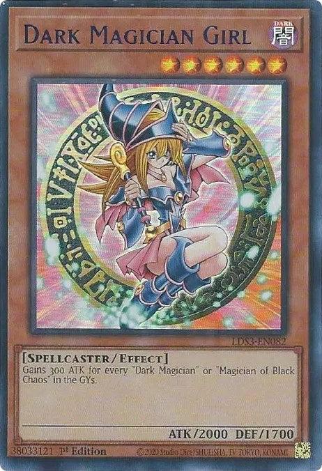 Dark Magician Girl (Blue) [LDS3-EN082] Ultra Rare - Josh's Cards