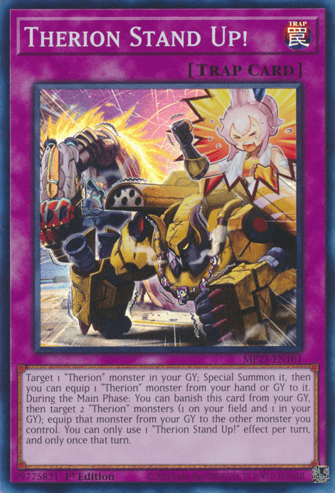 Therion Stand Up! [MP23-EN101] Super Rare - Josh's Cards