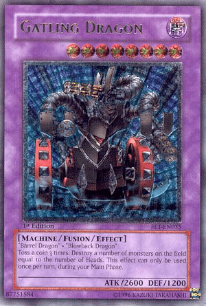 Gatling Dragon [FET-EN035] Ultimate Rare - Josh's Cards