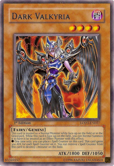 Dark Valkyria (LODT-EN027) - Light of Destruction Unlimited