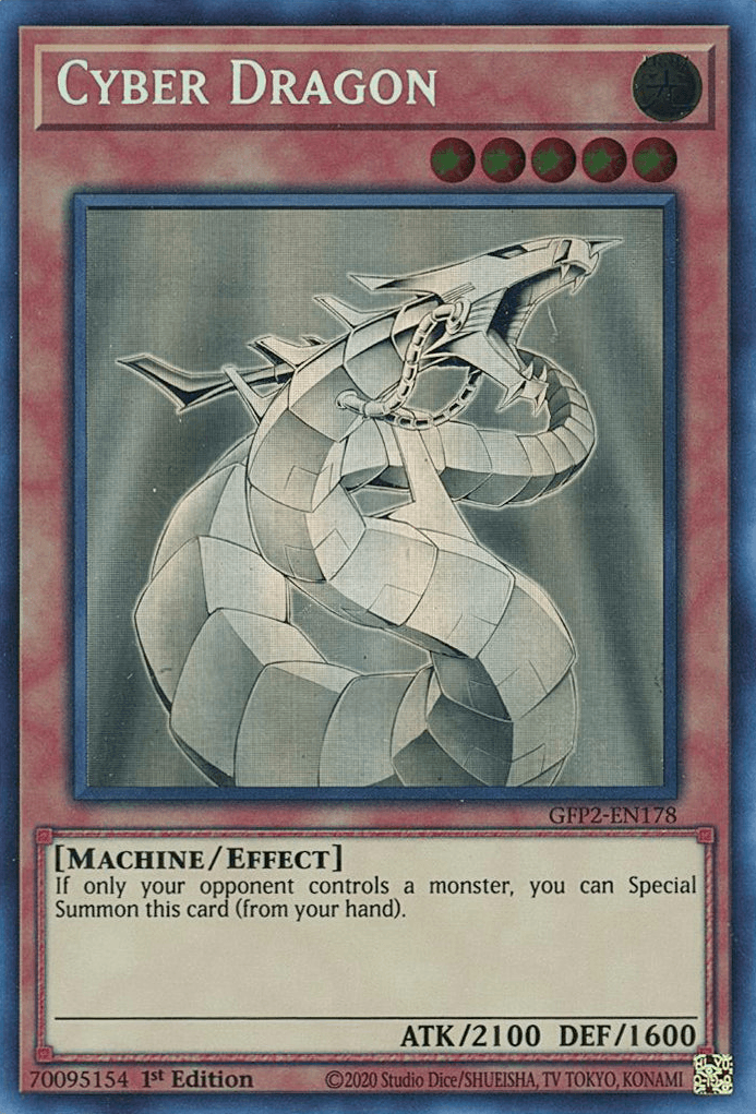 Cyber Dragon [GFP2-EN178] Ghost Rare - Josh's Cards
