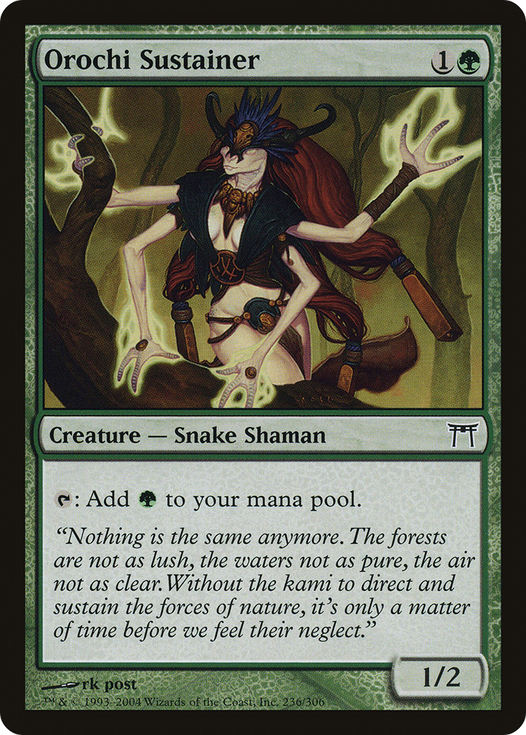 Orochi Sustainer (CHK-236) - Champions of Kamigawa