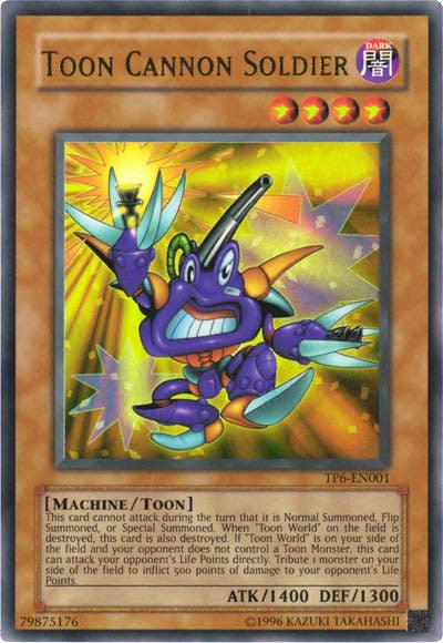 Toon Cannon Soldier [TP6-EN001] Ultra Rare - Josh's Cards