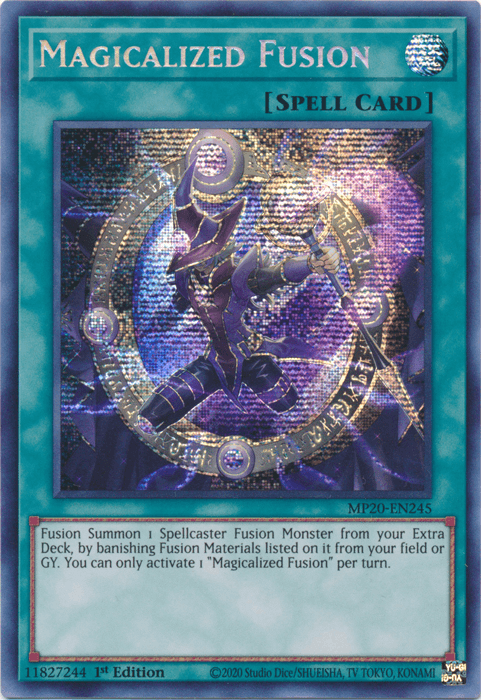 Magicalized Fusion [MP20-EN245] Prismatic Secret Rare - Josh's Cards