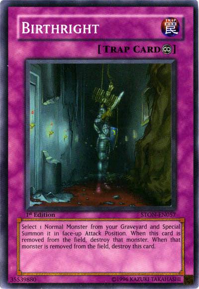 Birthright [STON-EN057] Super Rare - Josh's Cards