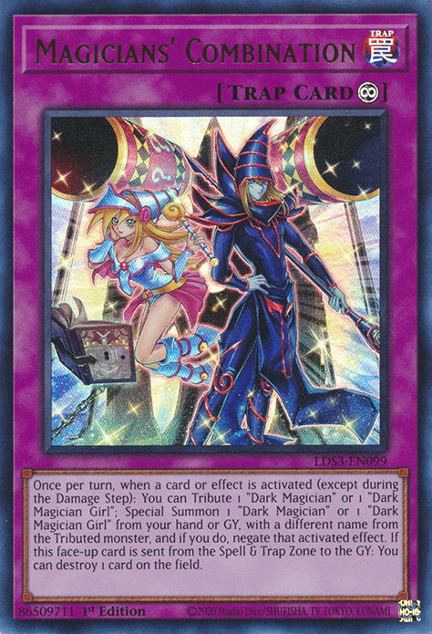 Magicians' Combination [LDS3-EN099] Ultra Rare - Josh's Cards