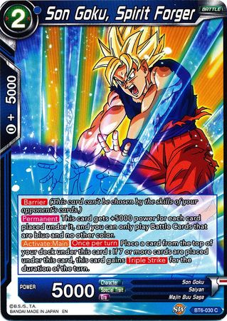Son Goku, Spirit Forger (BT6-030) [Destroyer Kings] Parallel Foil