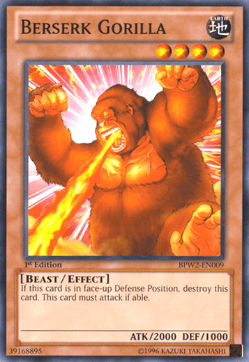 Berserk Gorilla [BPW2-EN009] Common - Josh's Cards