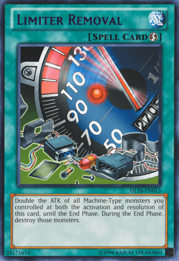 Limiter Removal (Purple) [DL16-EN013] Rare - Josh's Cards