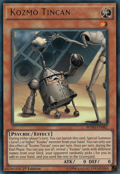 Kozmo Tincan [BOSH-EN082] Ultra Rare - Josh's Cards