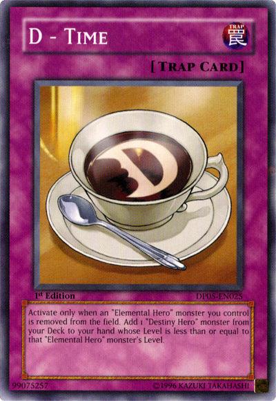 D - Time [DP05-EN025] Common - Josh's Cards