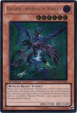 Blackwing - Kogarashi the Wanderer [EXVC-EN009] Ultimate Rare - Josh's Cards