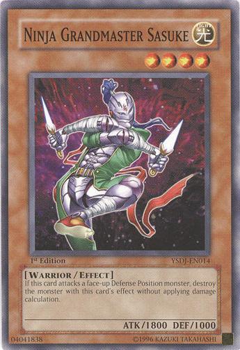 Ninja Grandmaster Sasuke [YSDJ-EN014] Common - Josh's Cards